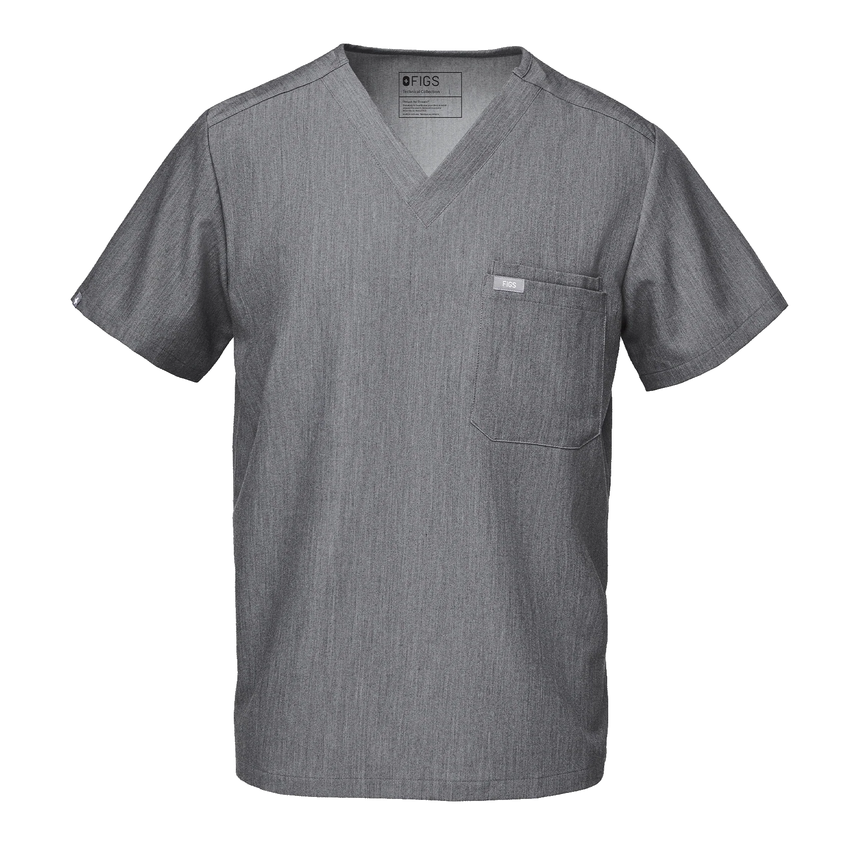 Men's Graphite Leon -  Scrub Top™ - Image 8