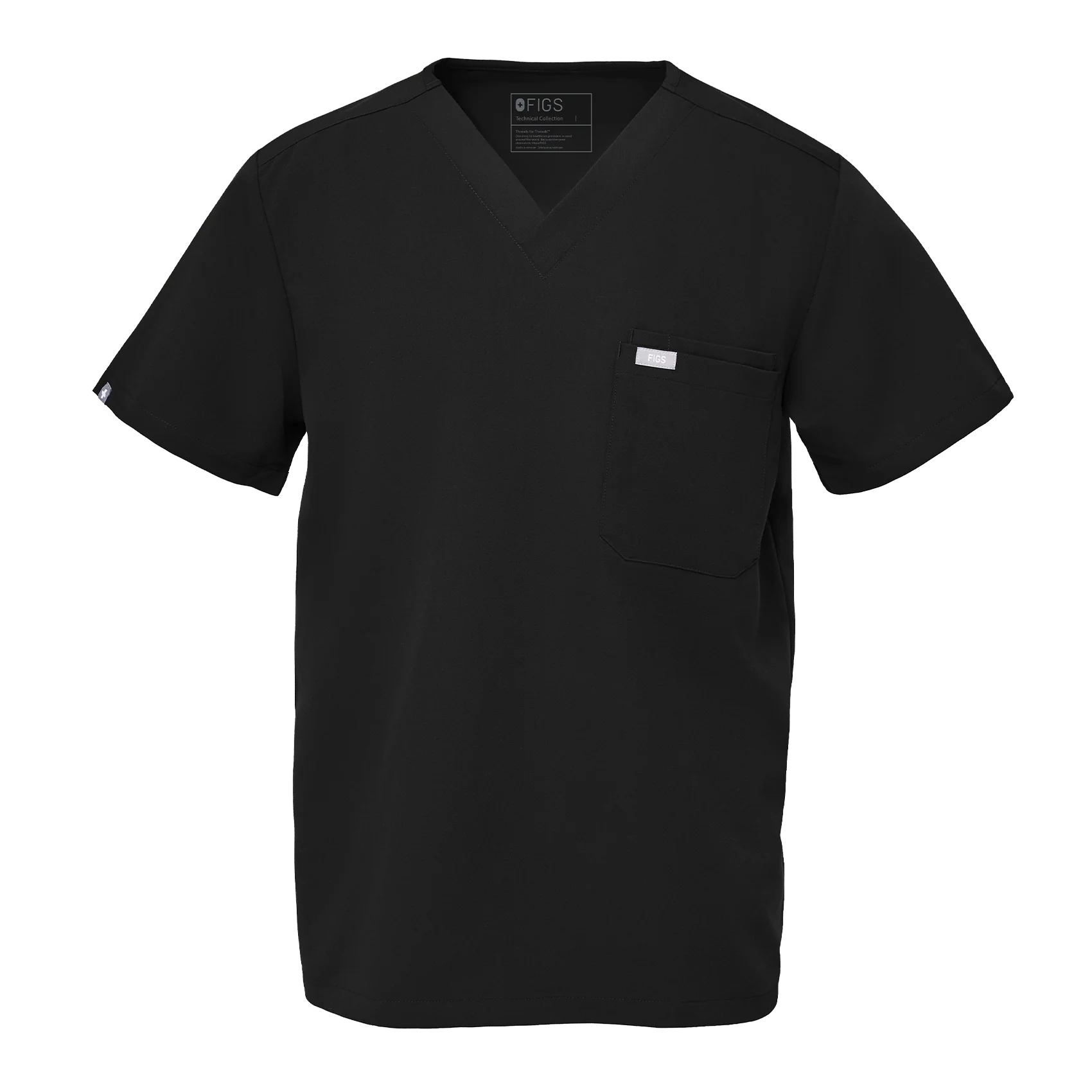 Men's Black Leon - Scrub Top™ - Image 9