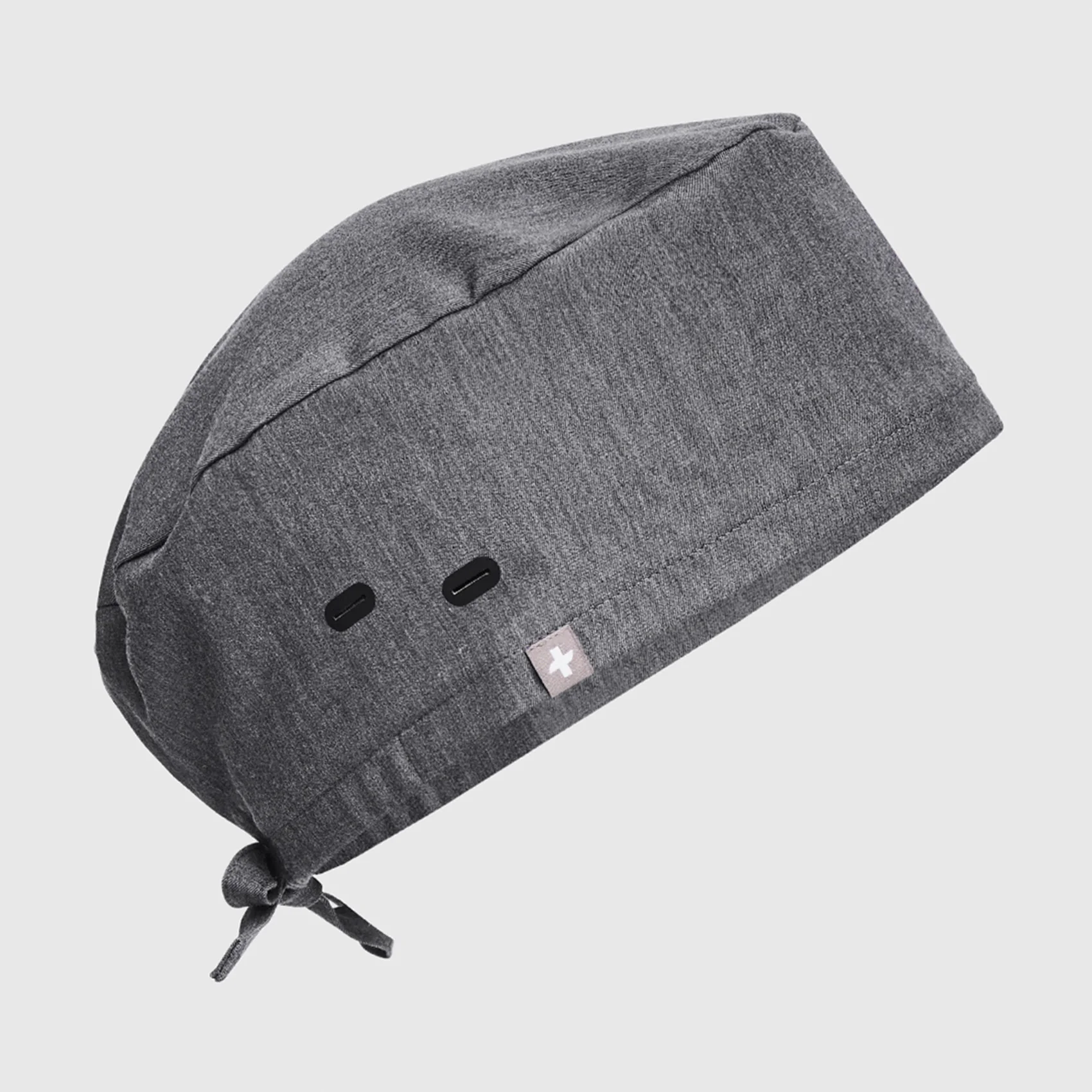 Navy FIGS Scrub Cap With Buttonholes - Image 8