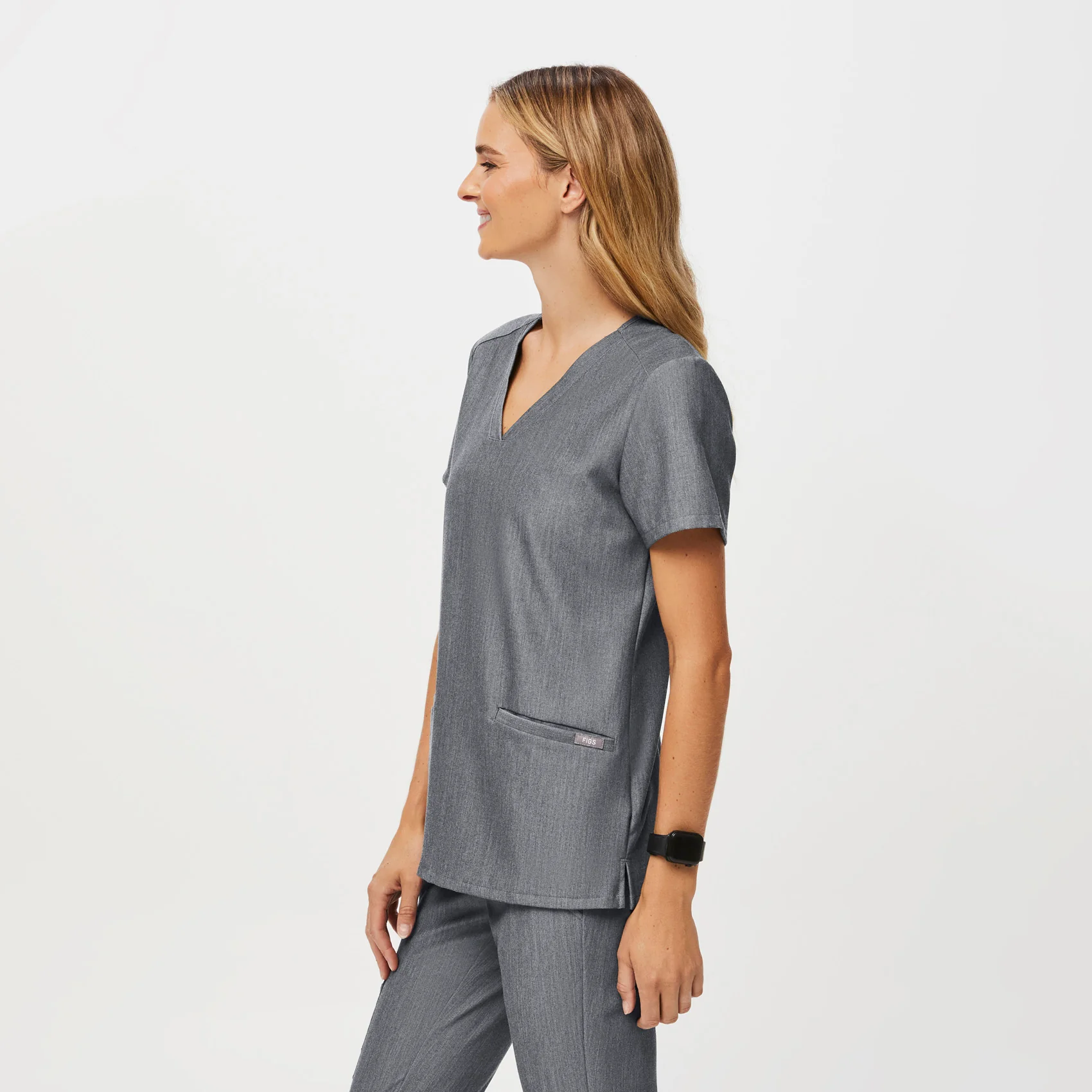 Women's Graphite Casma -  Scrub Top - Image 3