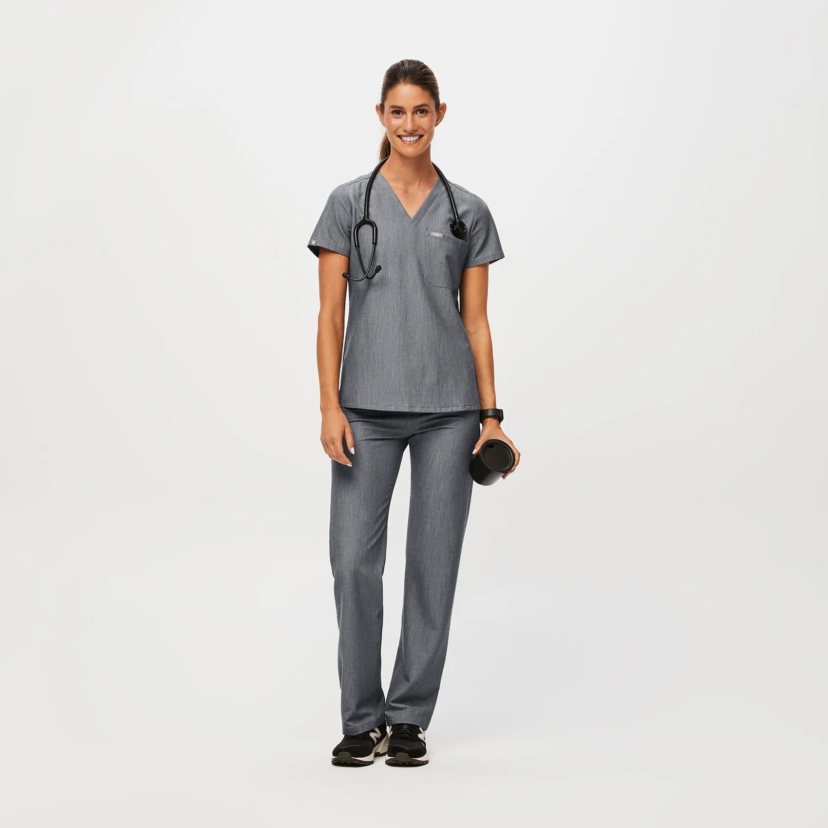 Women's Graphite Catarina Scrub Top™ - Image 5