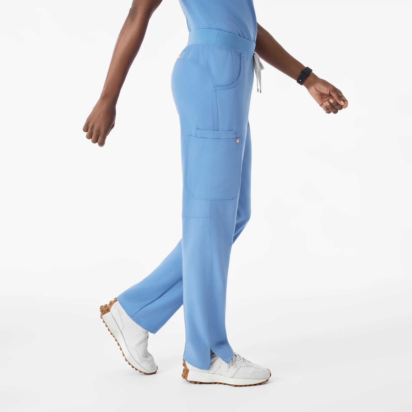Women's Ceil Blue Kade - Petite Straight-Leg Scrub Pant™ - Image 3