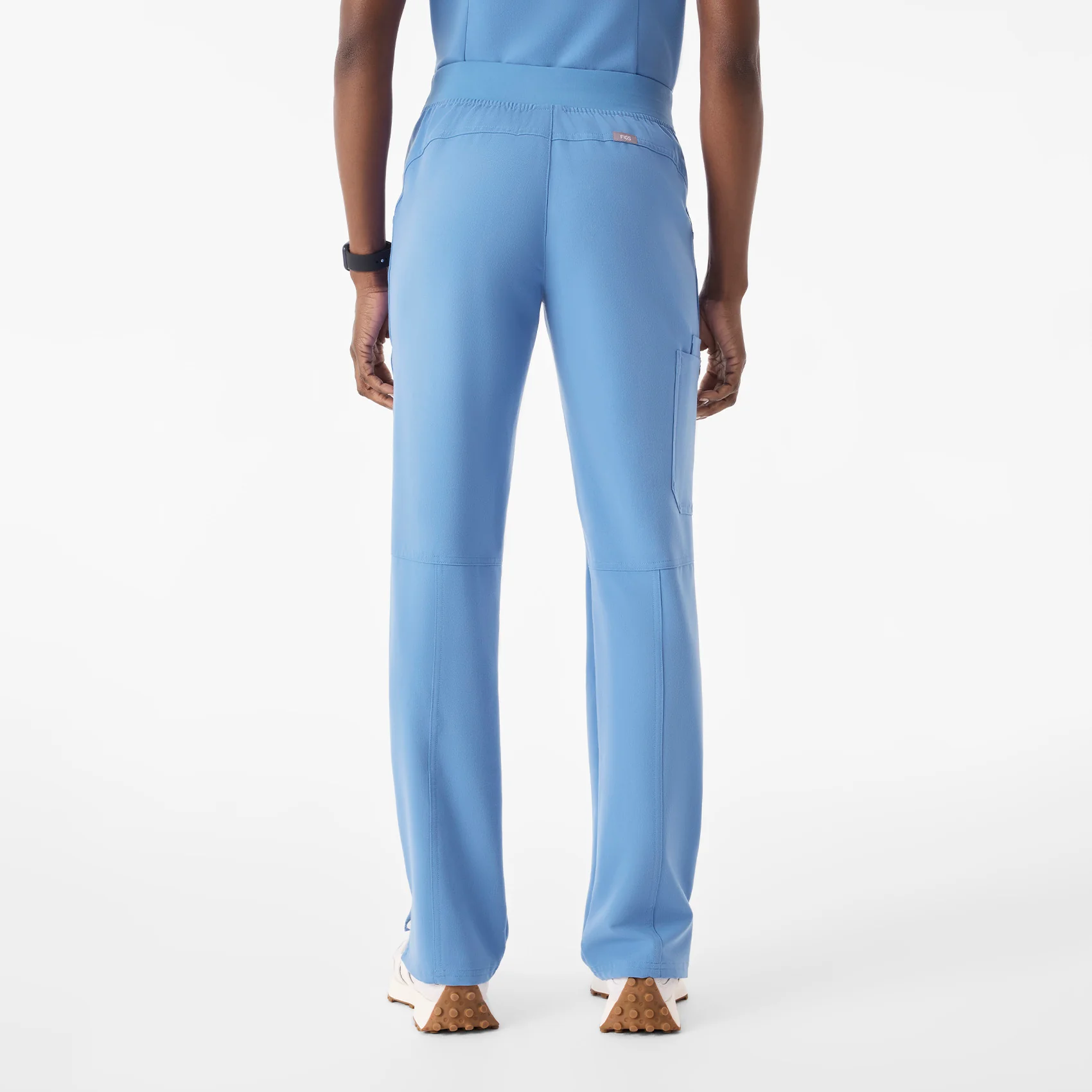 Women's Ceil Blue Kade - Petite Straight-Leg Scrub Pant™ - Image 4