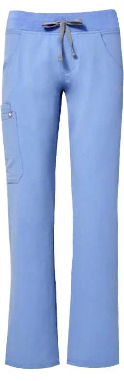 Women's Ceil Blue Kade - Petite Straight-Leg Scrub Pant™ - Image 9