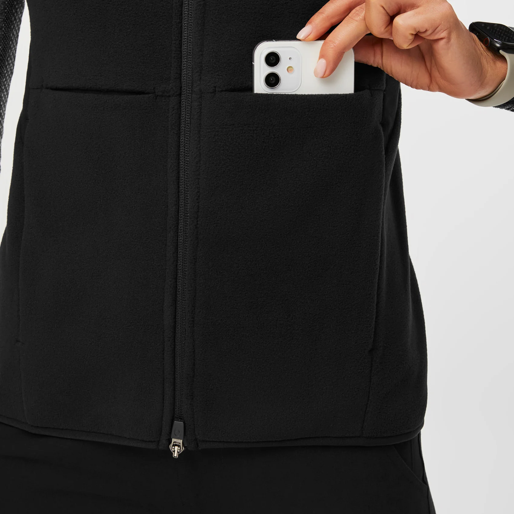 Women's Black On-Shift™ - Fleece Vest - Image 6