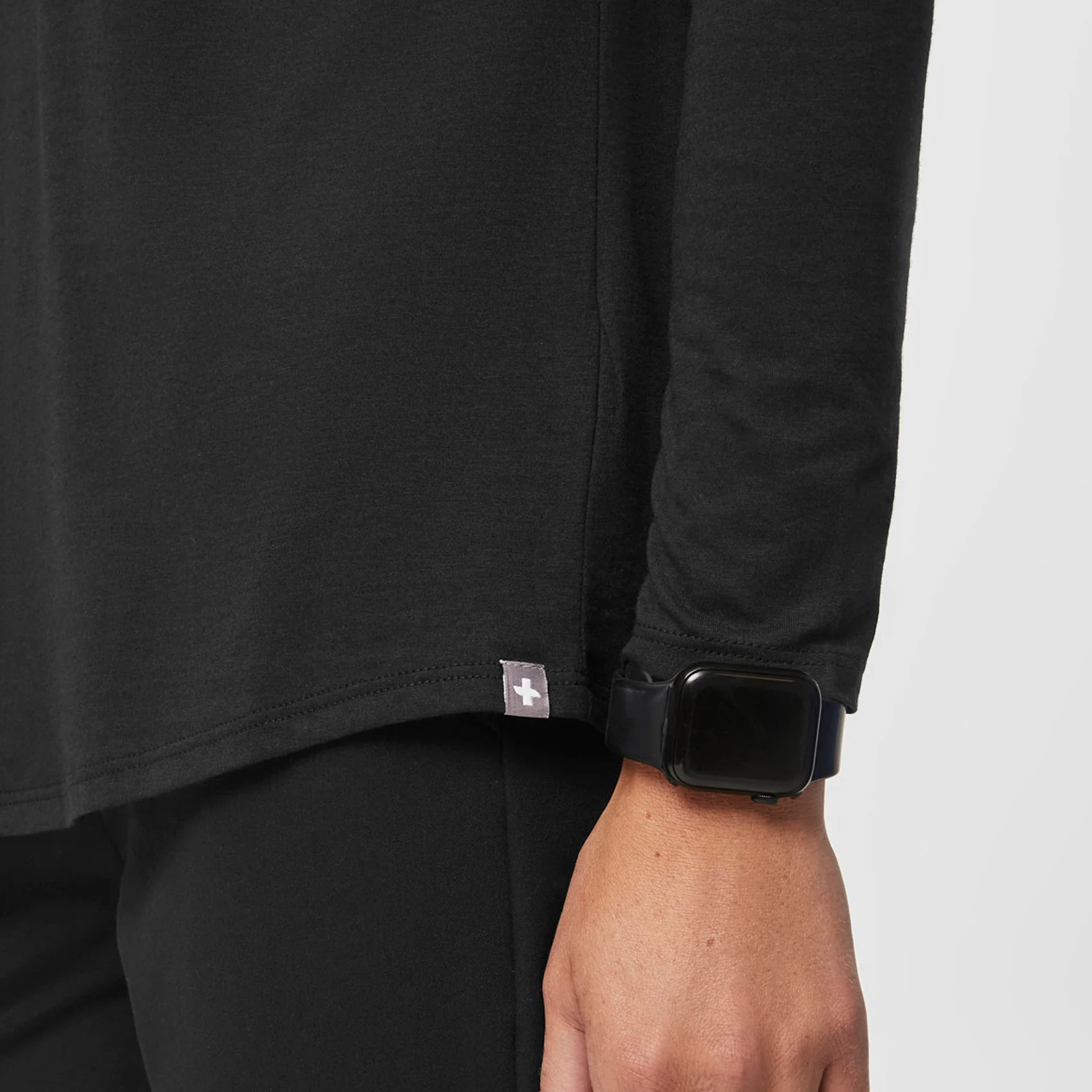 Women's Black Supersoft - Long-Sleeve Underscrub - Image 5