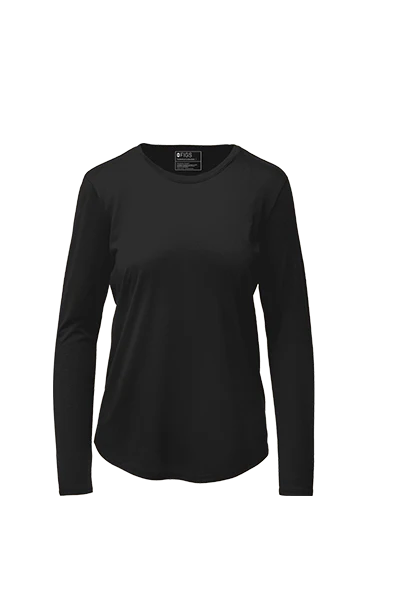 Women's Black Supersoft - Long-Sleeve Underscrub - Image 6