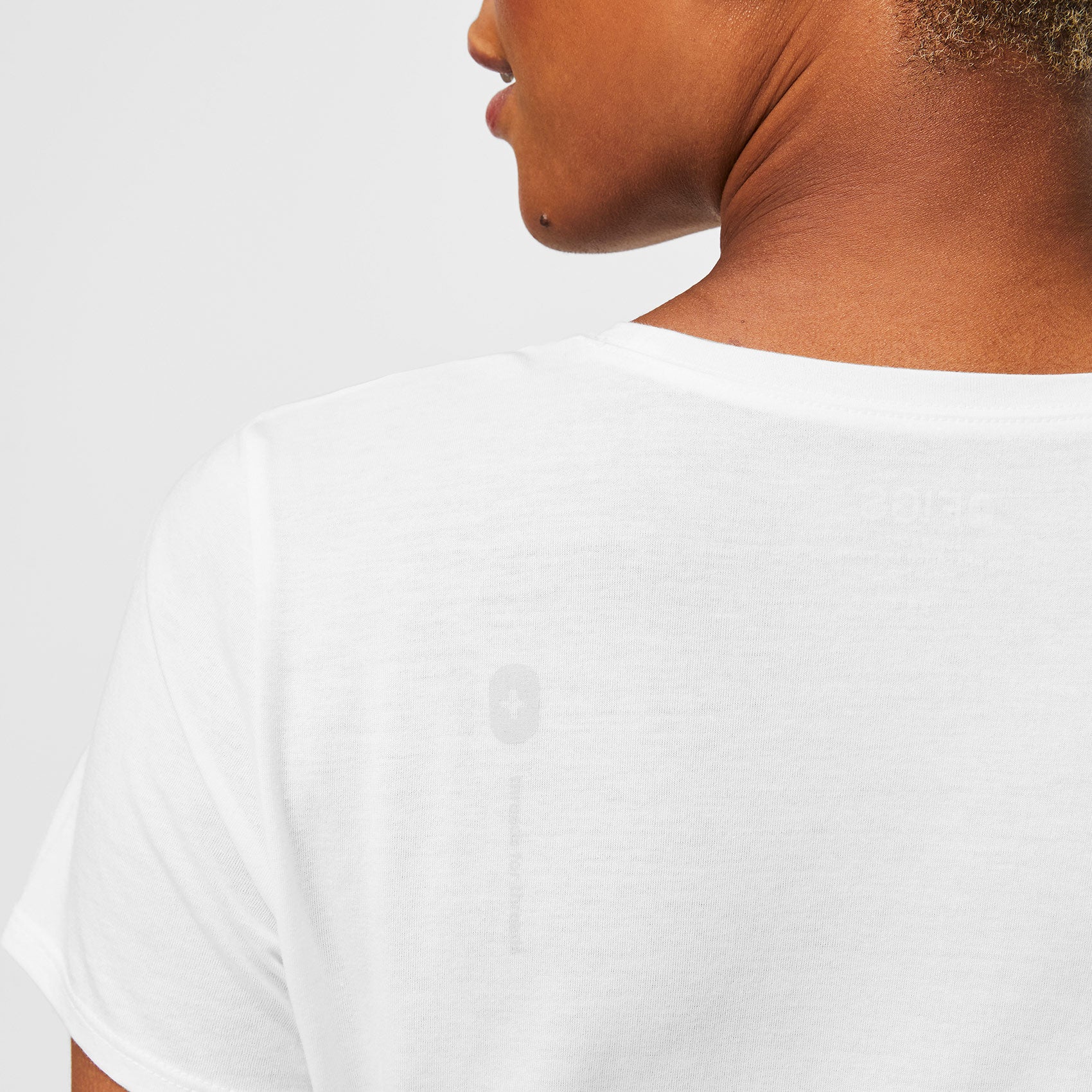 Women's White Supersoft - Short-Sleeve Underscrub - Image 5